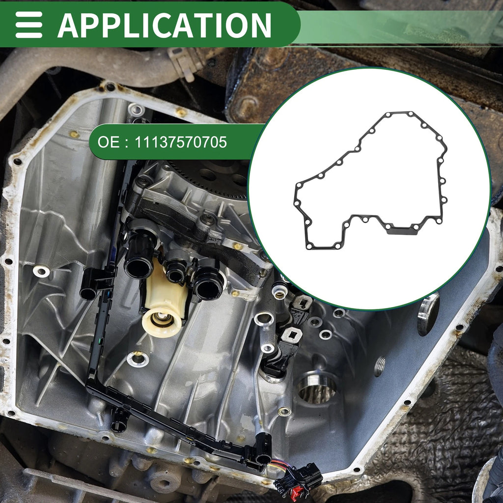 Oil Pan Gasket Replacement for BMW 550i 650i (2011–2018)