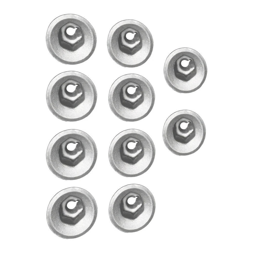 10 Piece Heat Shield Nut Set for Ford Focus C Max S Max Mondeo