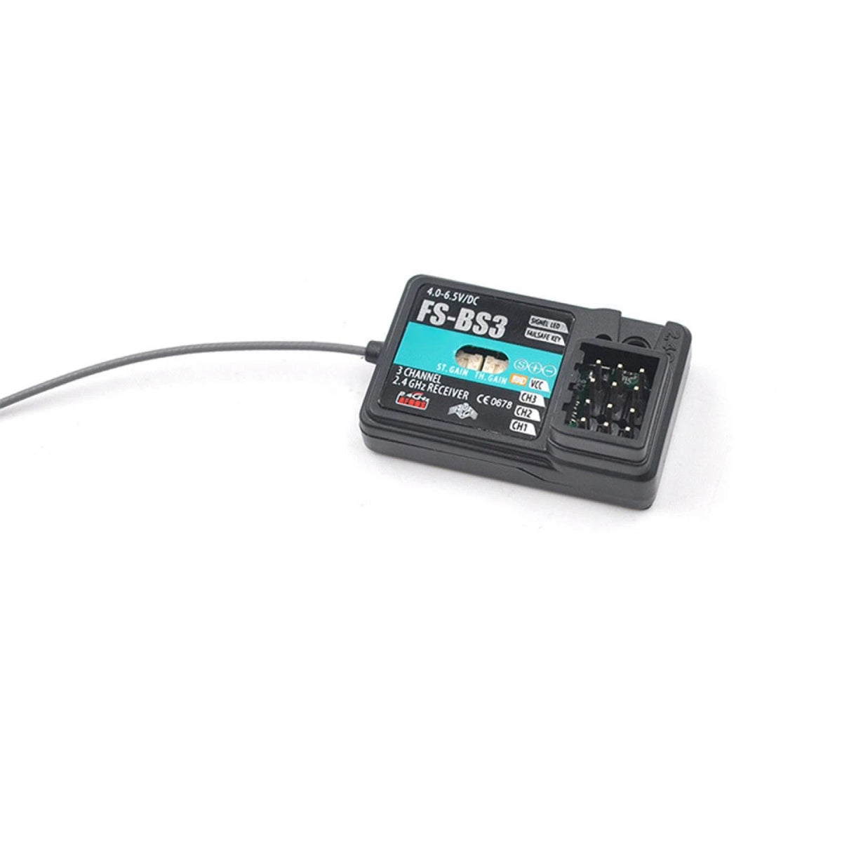FS-BS3 2.4Ghz Receiver with Gyro Stabilization for Flysky FS-IT4S FS-GT2