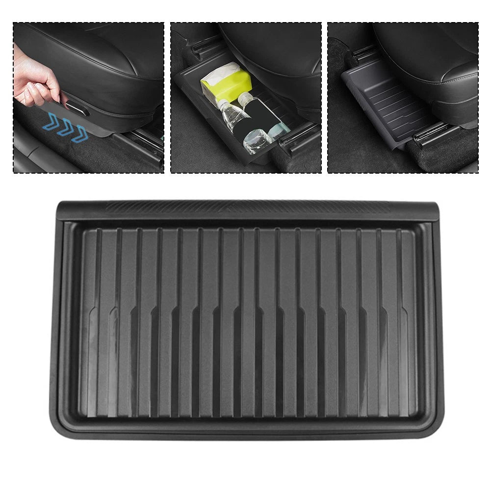 Essential Interior Accessory Under Seat Storage Box for Tesla For Model Y