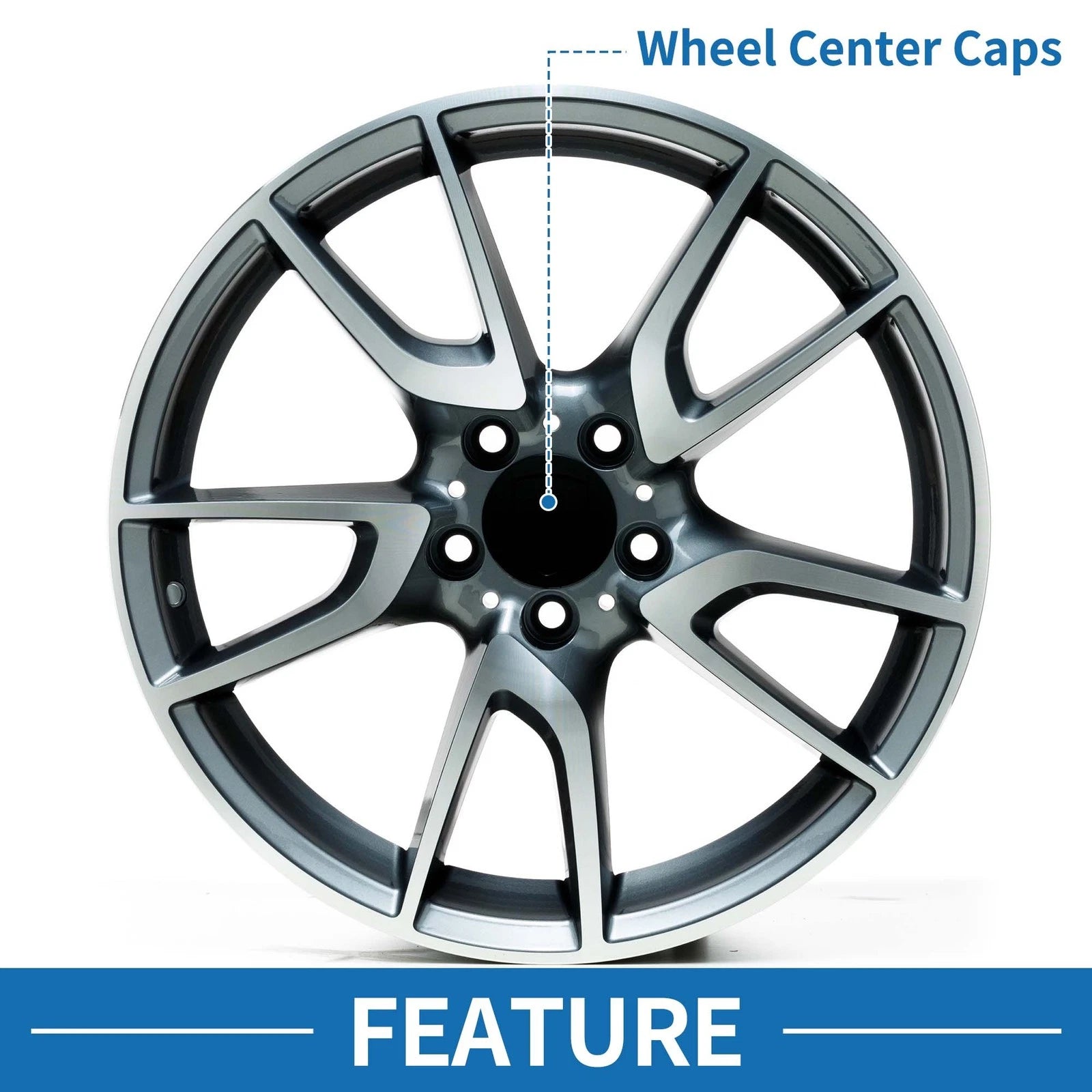 Universal Wheel Center Hub Cap 63mm for (Universal)