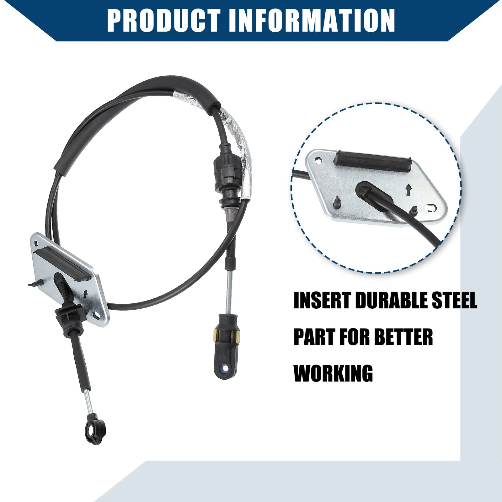 Automatic Transmission Gearshift Control Cable for Ford Fusion, Lincoln MKZ (2013–2020)