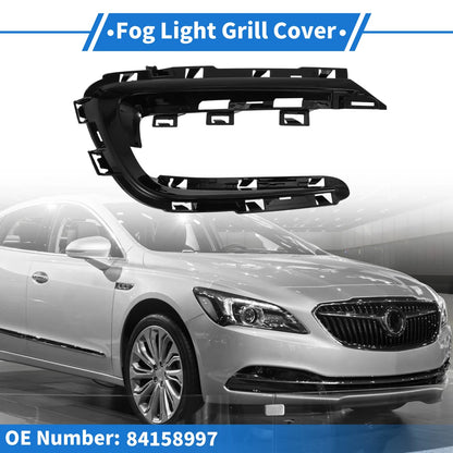 1 Pc Fog Light Grill for Buick Lacrosse (2019) No. 84158997 Black