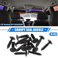 Canopy Seal Buckle Clips Kit for Ford Mustang (2005–2012) Black