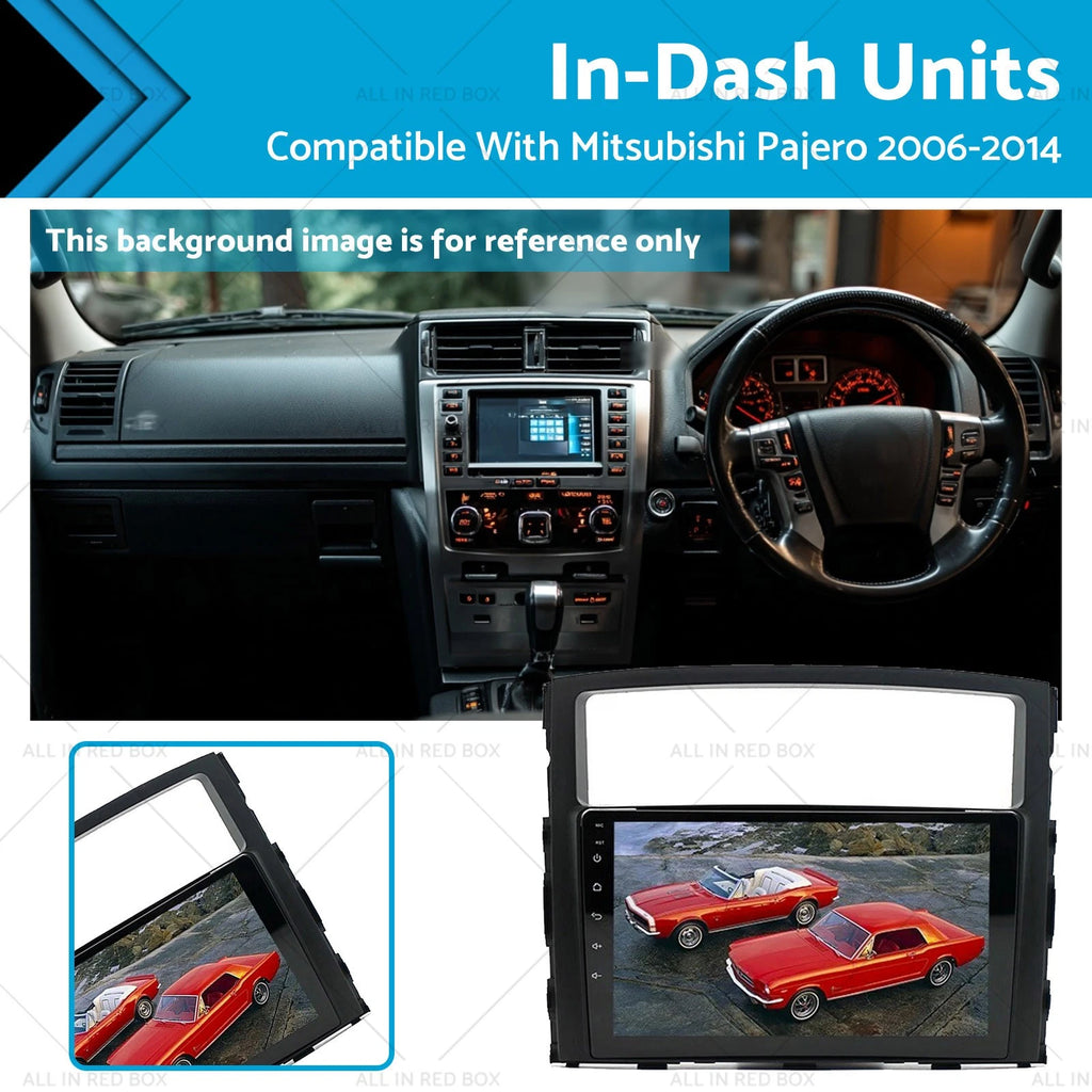 9" Touchscreen Radio GPS for Mitsubishi Pajero (2006–2014)