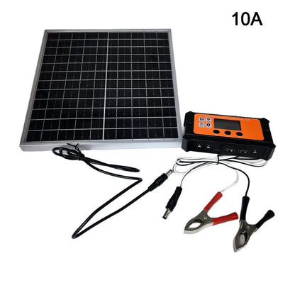12W Solar Panel for Outdoor Use (Waterproof Design)
