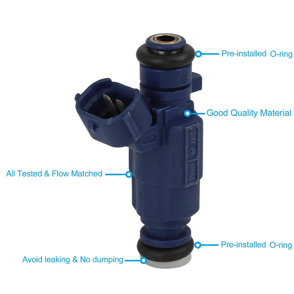Flow Matched Fuel Injector Replacement for Hyundai i20 i30 Kia Ceed 1.4L
