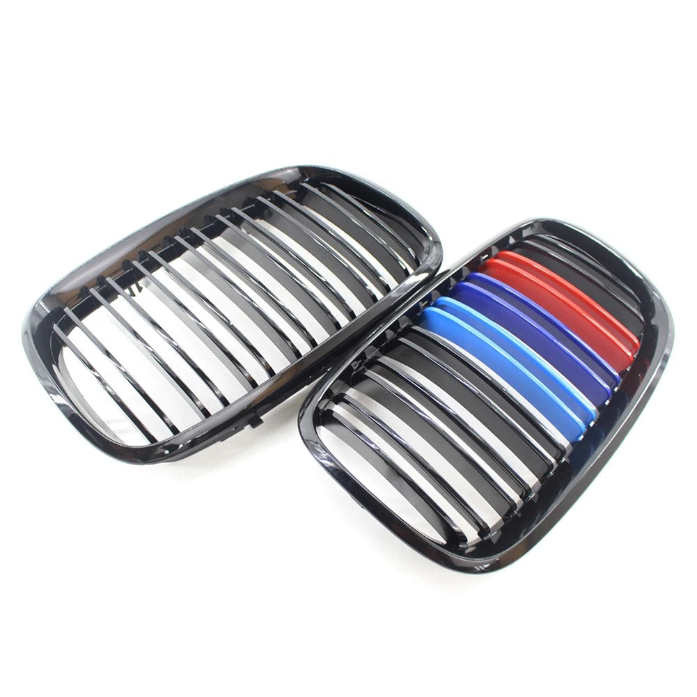 M-Color Front Kidney Grille for BMW X5 X6 E70 E71 (2007–2013)