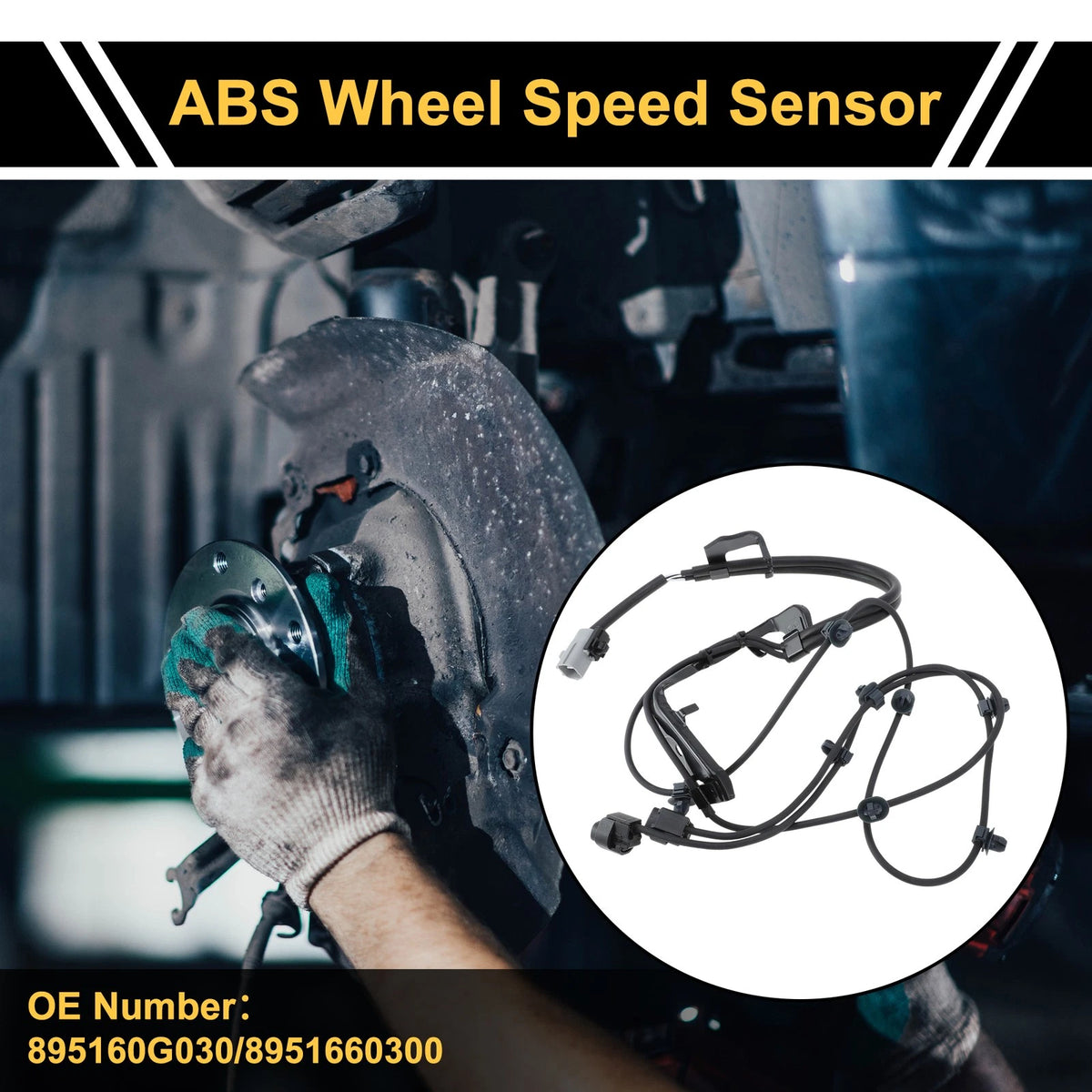 ABS Wheel Speed Sensor Replacement for Toyota 4Runner (2010–2021)