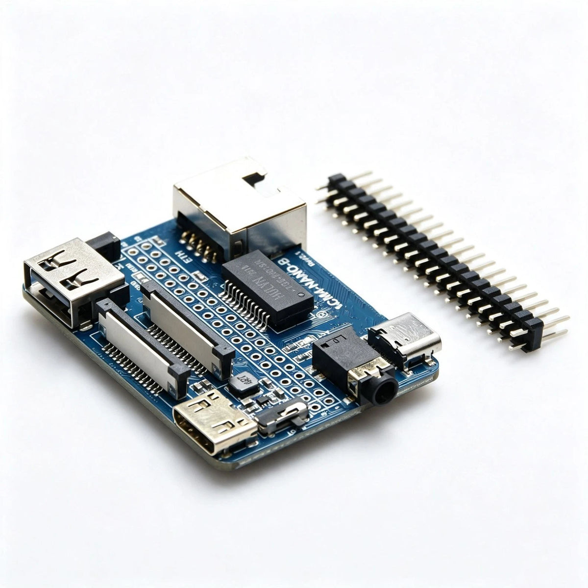 Expanding PCB Board with 3.5mm Jack & 40PIN GPIO for Raspberry Pi CM4