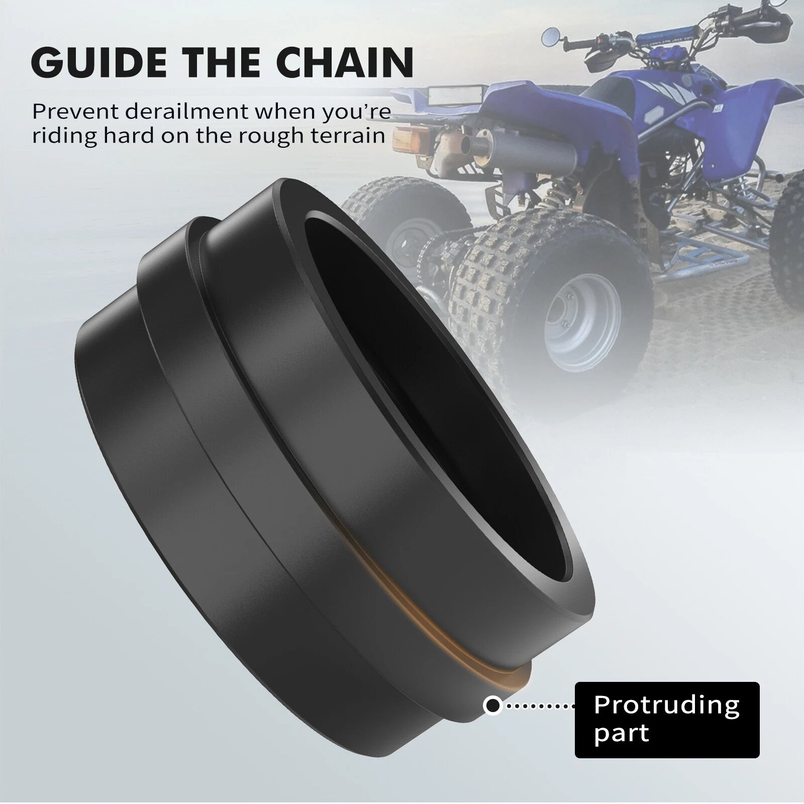 Chain Roller Swing Arm Guide Seal for Yamaha Blaster YFS200 (2000–2006)