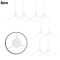 8X Side Brushes for LG CordZero R3 (Compatible Replacement Kit)