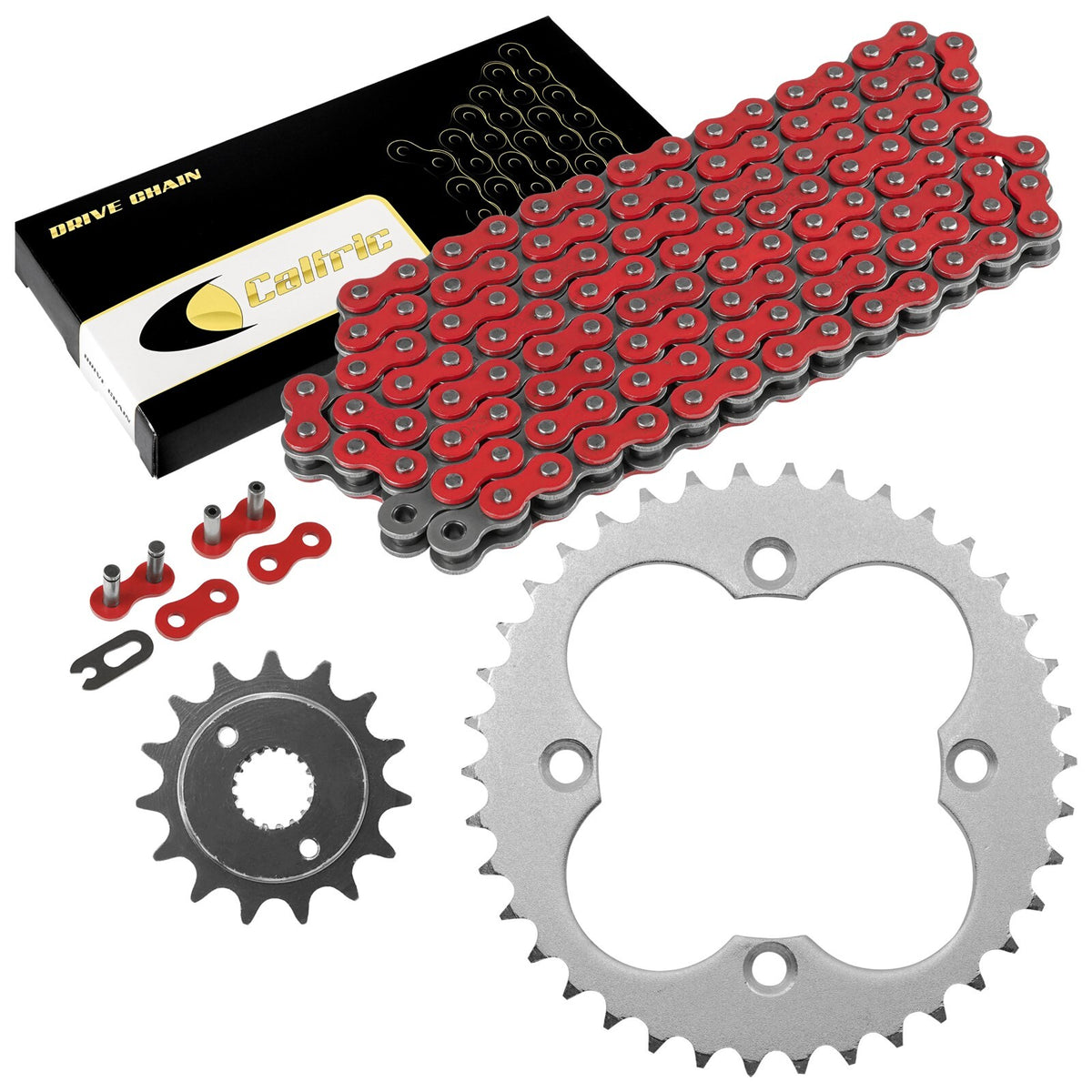 Drive Chain and Sprockets Kit Replacement for Honda TRX400EX (1999–2004)