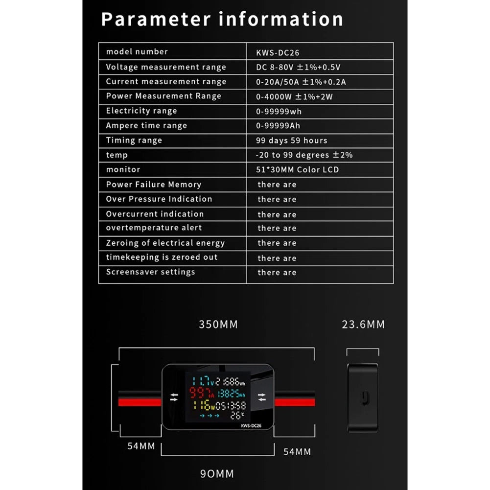 Battery Load Analyzer for Automotive (Bidirectional Measurement)