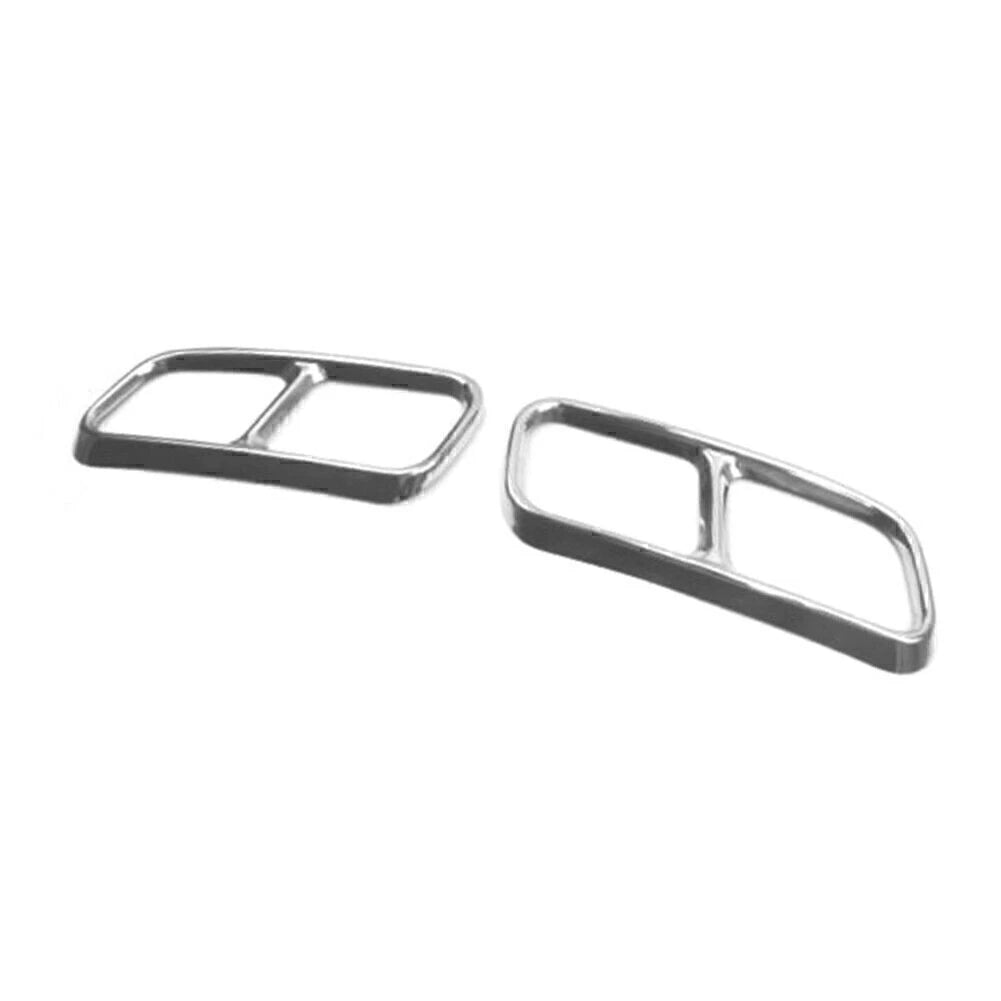 Rear Exhaust Muffler Tail Pipe Cover Trim for Audi Q7 (2016–2019)