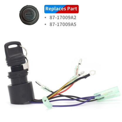 Ignition Key Control Box for Mercury Marine (Replaces 17009A2, 17009A5, MP41070)
