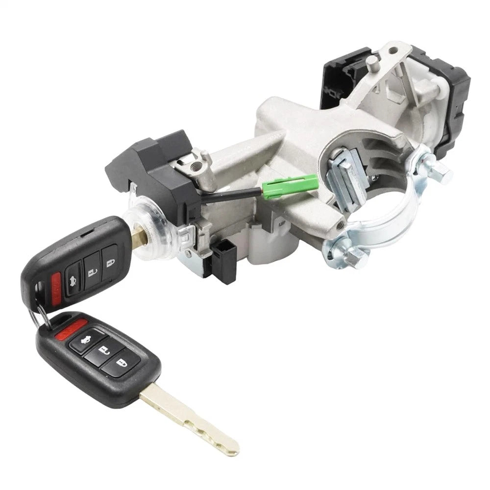 Ignition Lock Cylinder Switch Assembly with 2 Key Shells for Honda Civic (2014–2015)