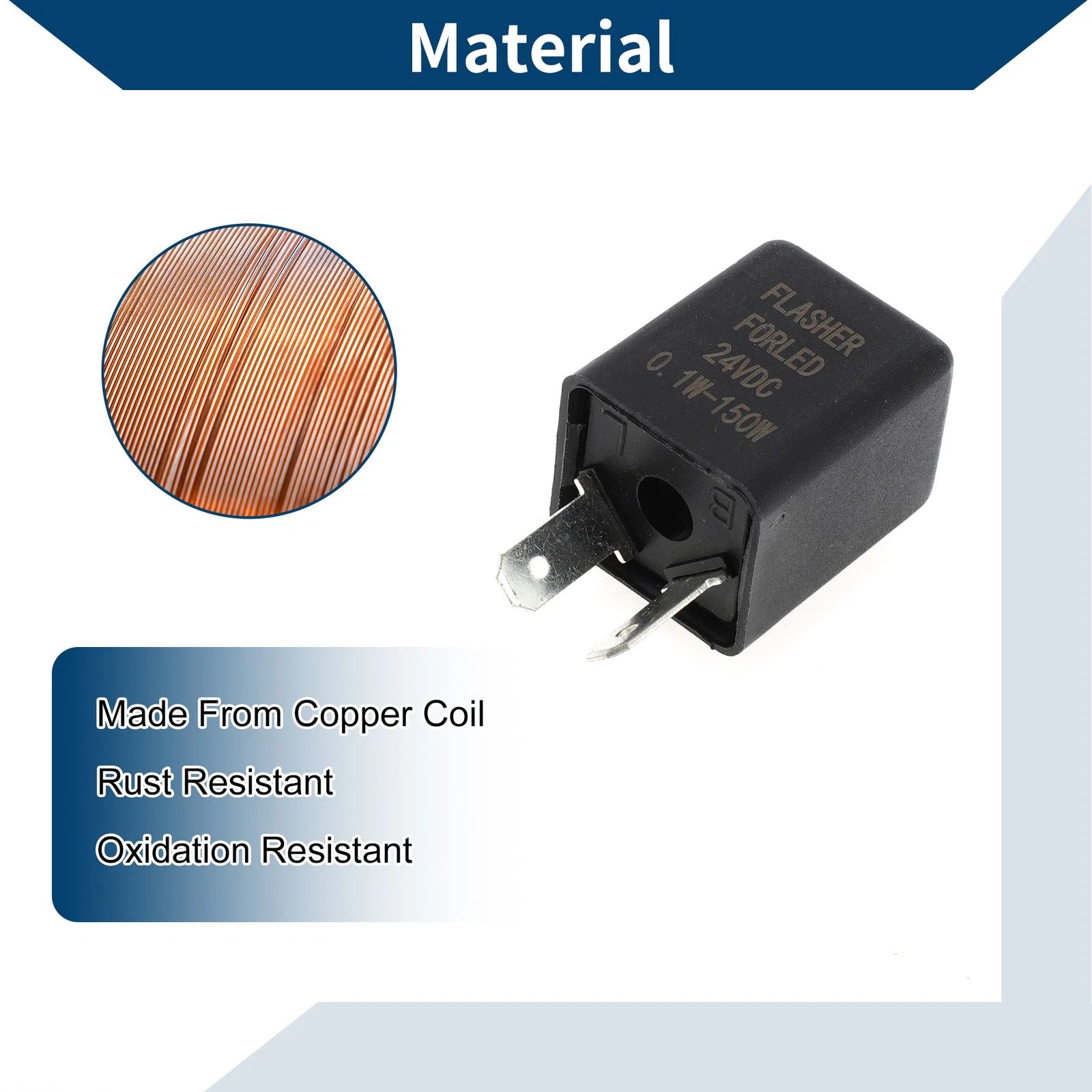 1 Pc 24V 10A Waterproof Auto Relay for Multi-Purpose Use