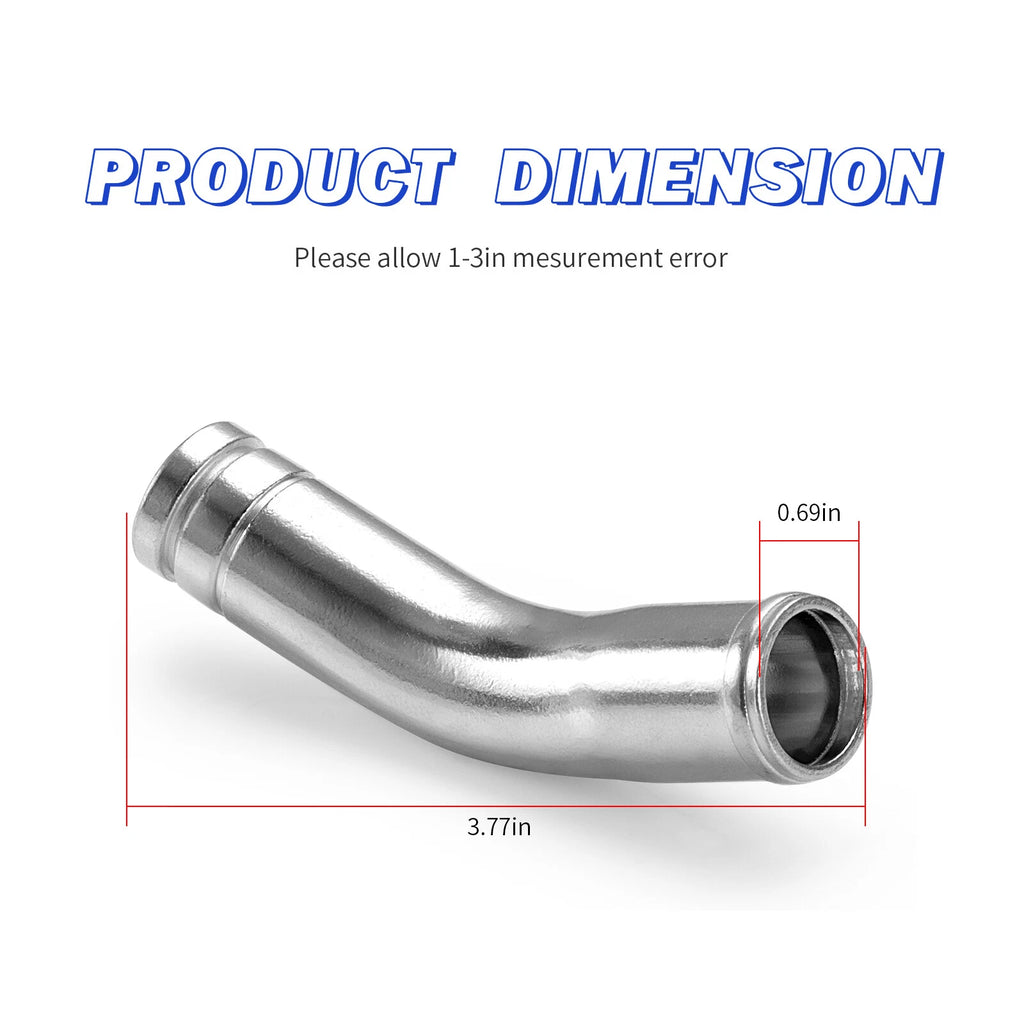 Water Pump Joint Tube Coolant Radiator Hose for Yamaha Banshee 350 (1987–2006)