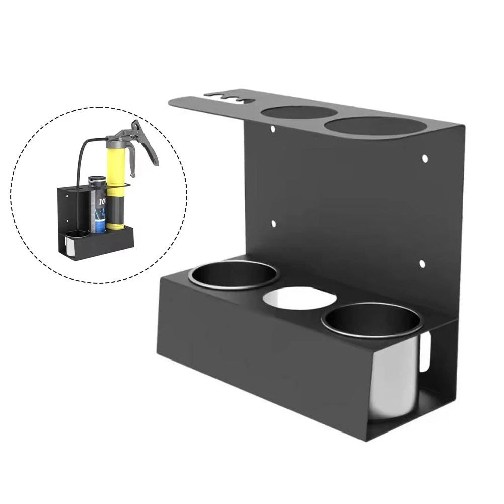Wall Mounted Funnel Rack for Garage Space Saving