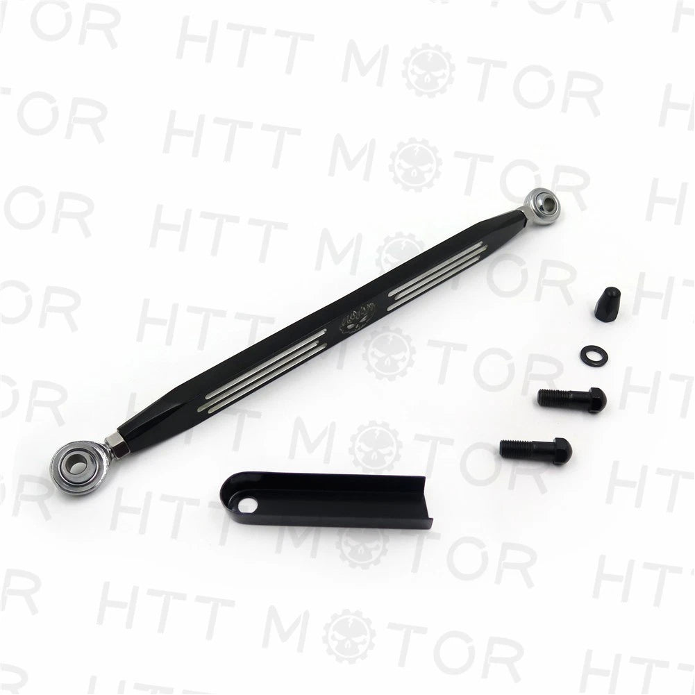 Custom Black Edge Cut Gear Shift Linkage for Harley Softail (2018–2023)