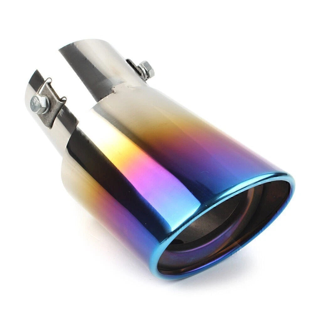 Stainless Steel Rear Exhaust Pipe Tail Muffler Tip for