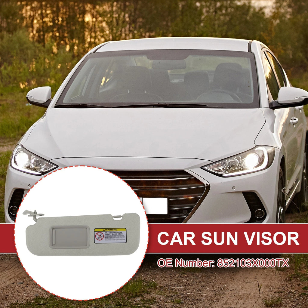 Car Sun Visor Left Driver Side OEM Replacement for Hyundai Elantra (2011–2015)