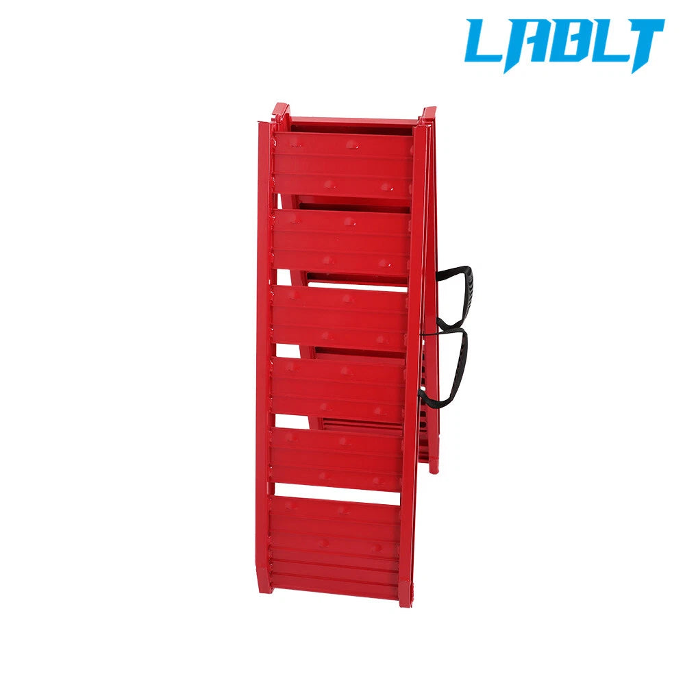 1 PC Foldable Loading Ramp for ATV Truck (72"×11.6", 550 lbs)