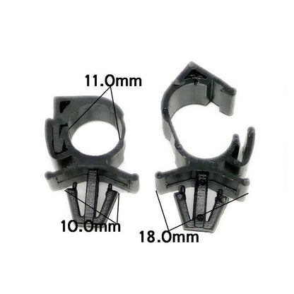 40x Plastic Clips for Wiring Harness - Universal Fit