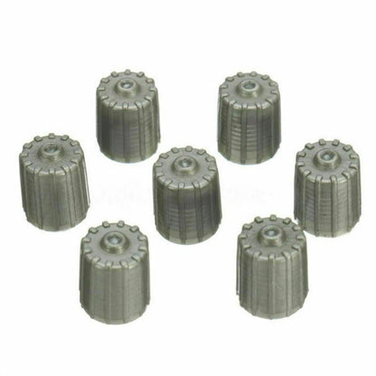 100X Plastic TPMS Tire Valve Stem Cap Cover for Car Truck Motorcycle (N/A)