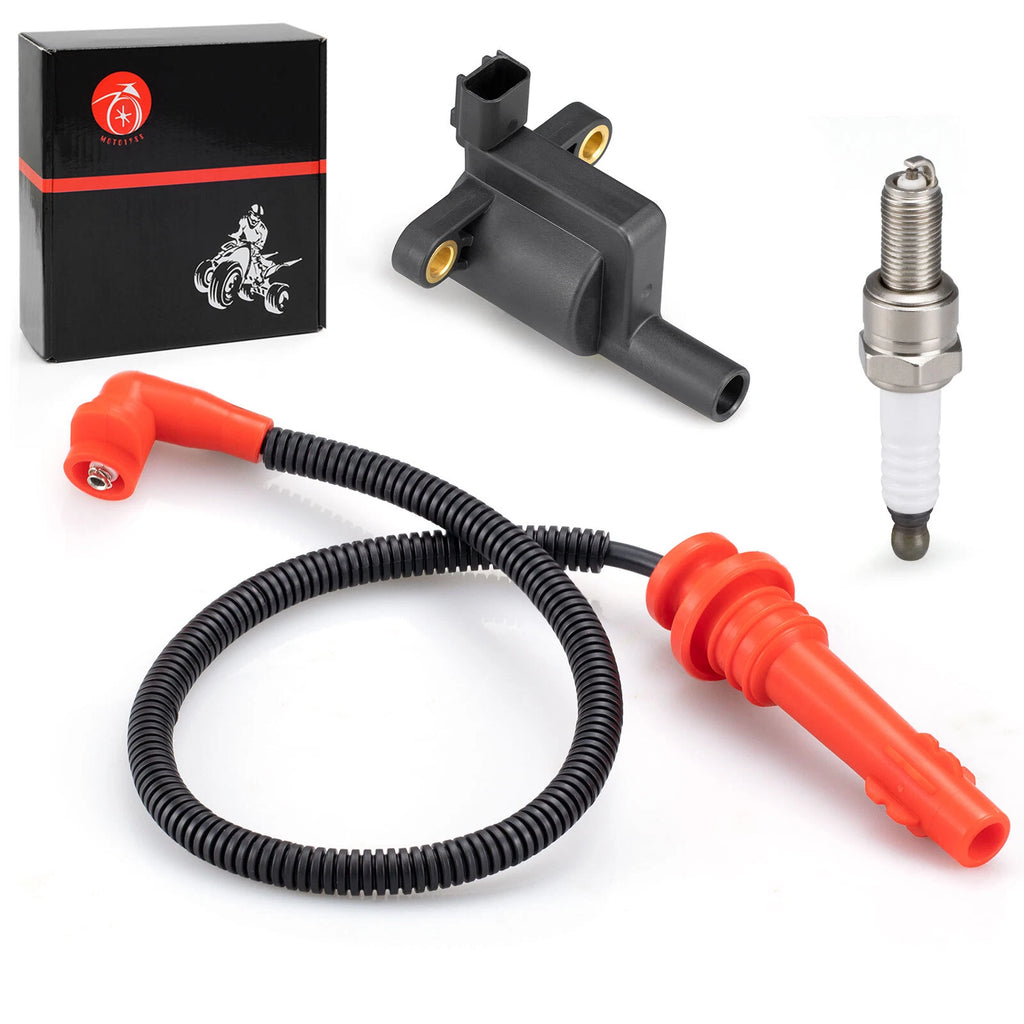 Ignition Coil with Spark Plug Wire Cap for Polaris Ranger 570 ETX RZR 570 (2015–2021)