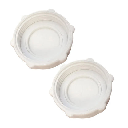 White Drain Valve Cap for Pools