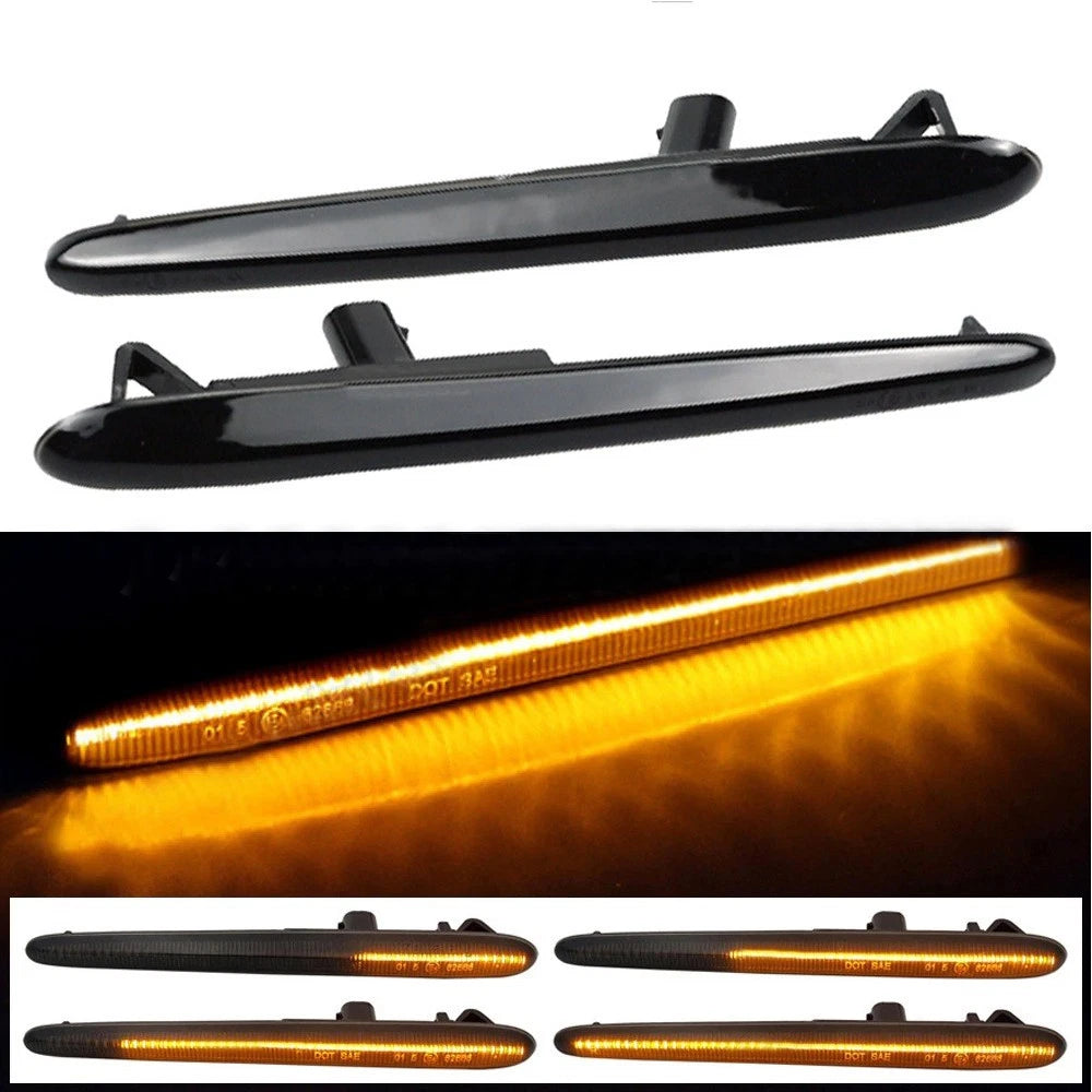 1pair Front Left Right Dynamic LED Side Light Lamp Fit for Alfa Romeo Giulietta
