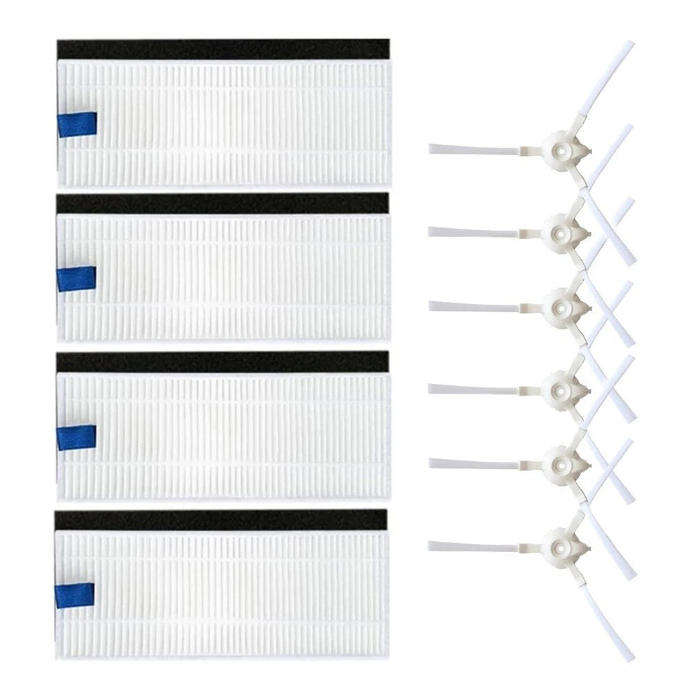 2X Side Brush with Filters for Vacuum Cleaner Attachments