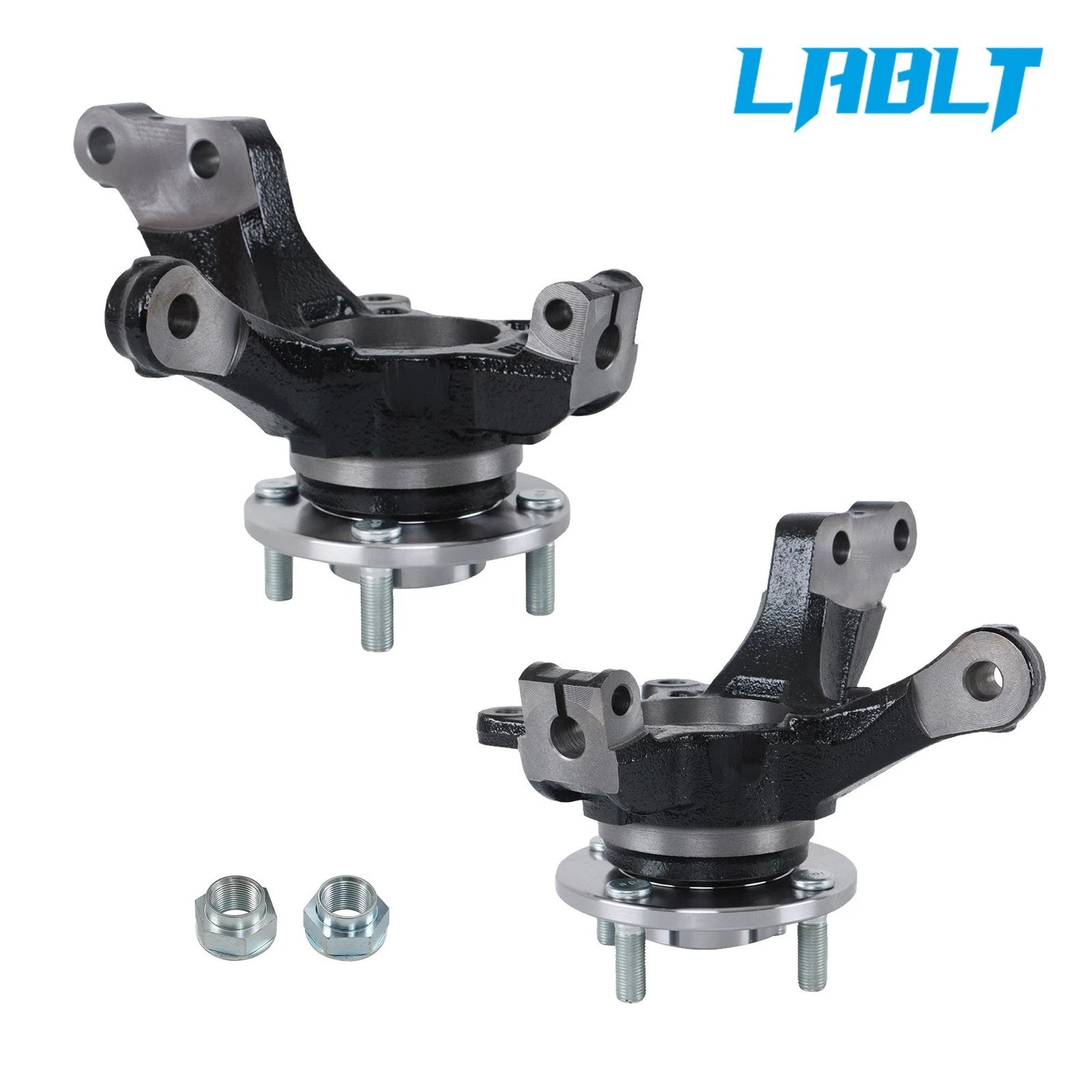 Front Left Right Knuckle & Wheel Hub Bearing for Nissan Versa (2013–2019)