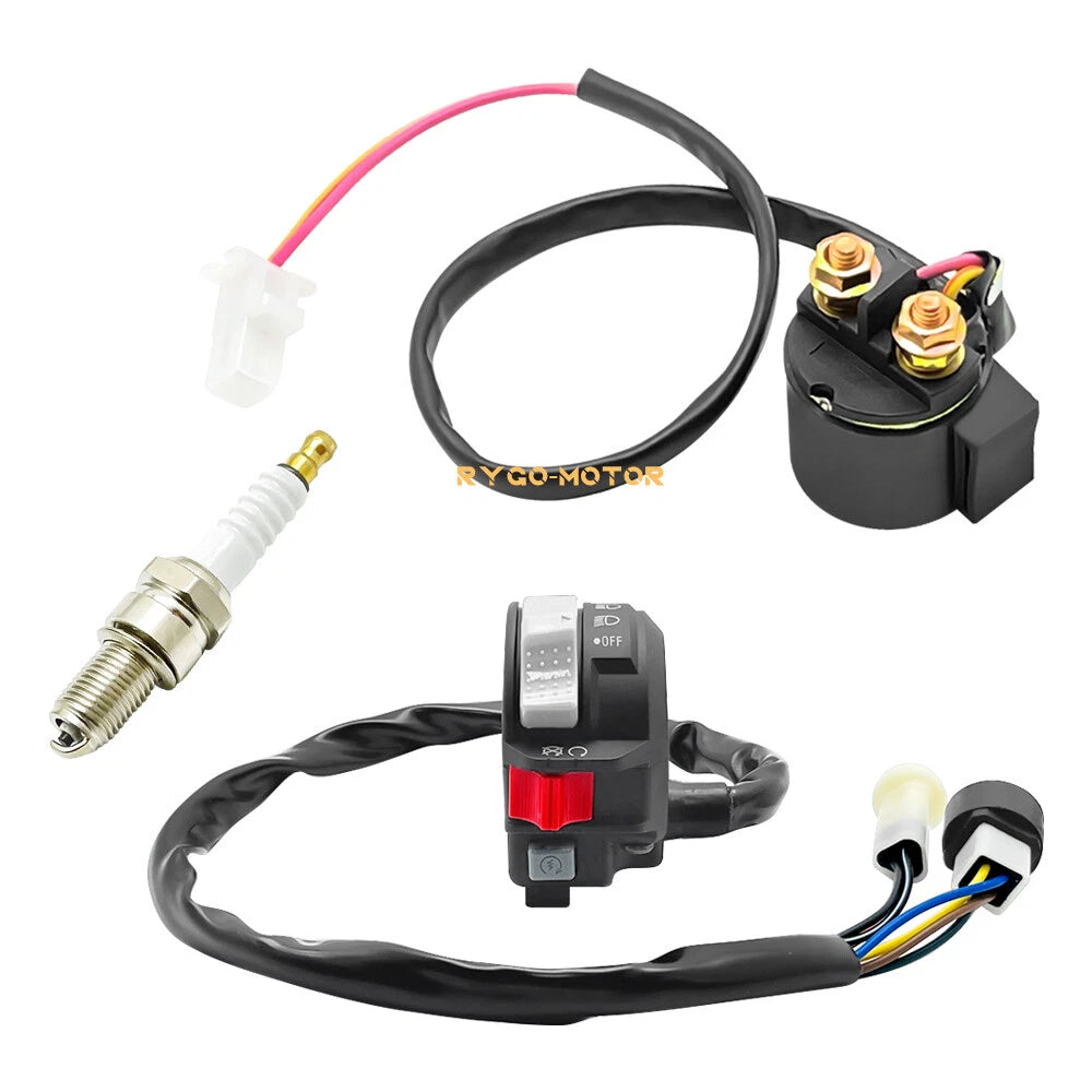 Handlebar Switch Relay Spark Kit for Yamaha YFM225 YFM250 YFM350 (1986–1994)