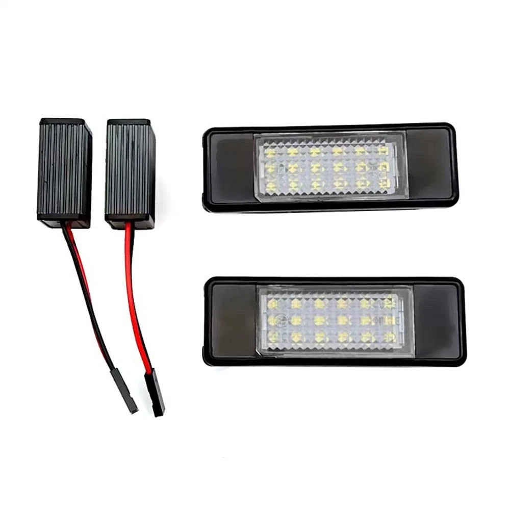 2x License Plate Light Lamp For Mercedes Sprinter W906 Viano Vito W639 2003-2018