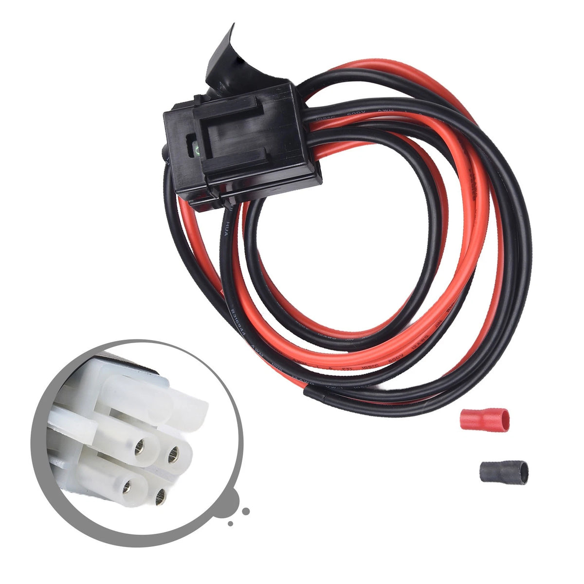 Power Supply Cable 1M 30A for ICOM IC-7000 IC-7600 FT-450 TS-480