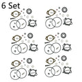 Set of 6 Carburetor Repair Kits for B&S 492495 493762 498260