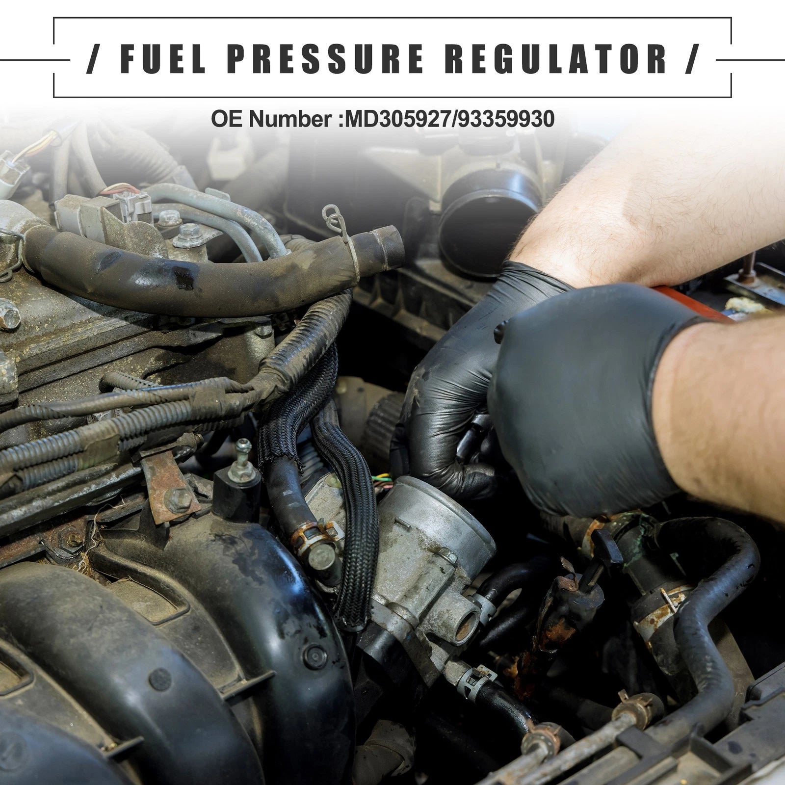 Fuel Injection Pressure Regulator for Dodge B250 (1988–1991) OEM Replacement