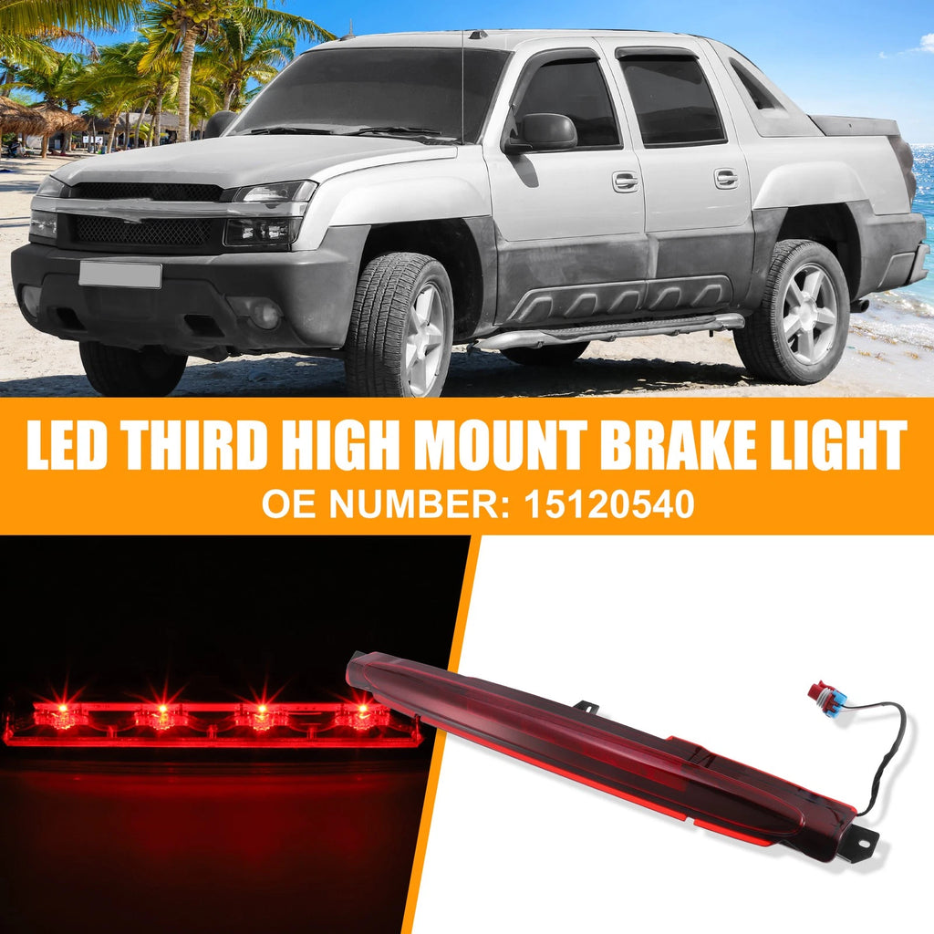 LED Third High Mount Brake Light Replacement for Chevrolet Avalanche (2002–2006)
