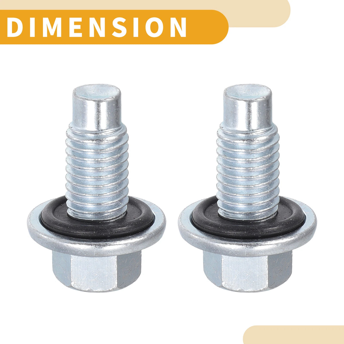 2X Oil Drain Plug Pan Thread Repair No. 11519933 for Buick