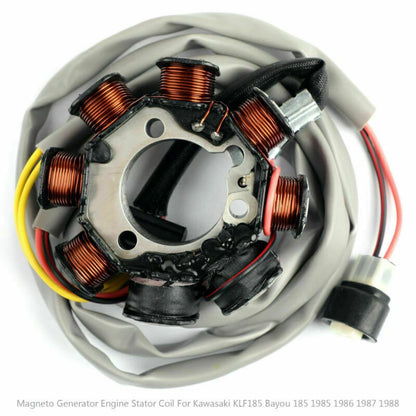Stator Generator for Kawasaki KLF185A Bayou 185 ATV (1985–1988) T9