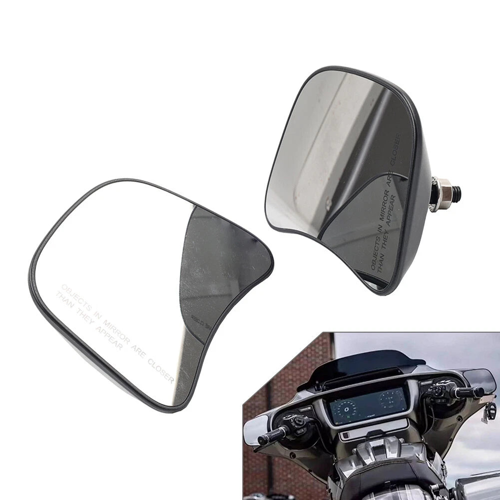 Side Fairing Mount Rearview Mirror For Harley Touring CVO Street Glide 2023 2024