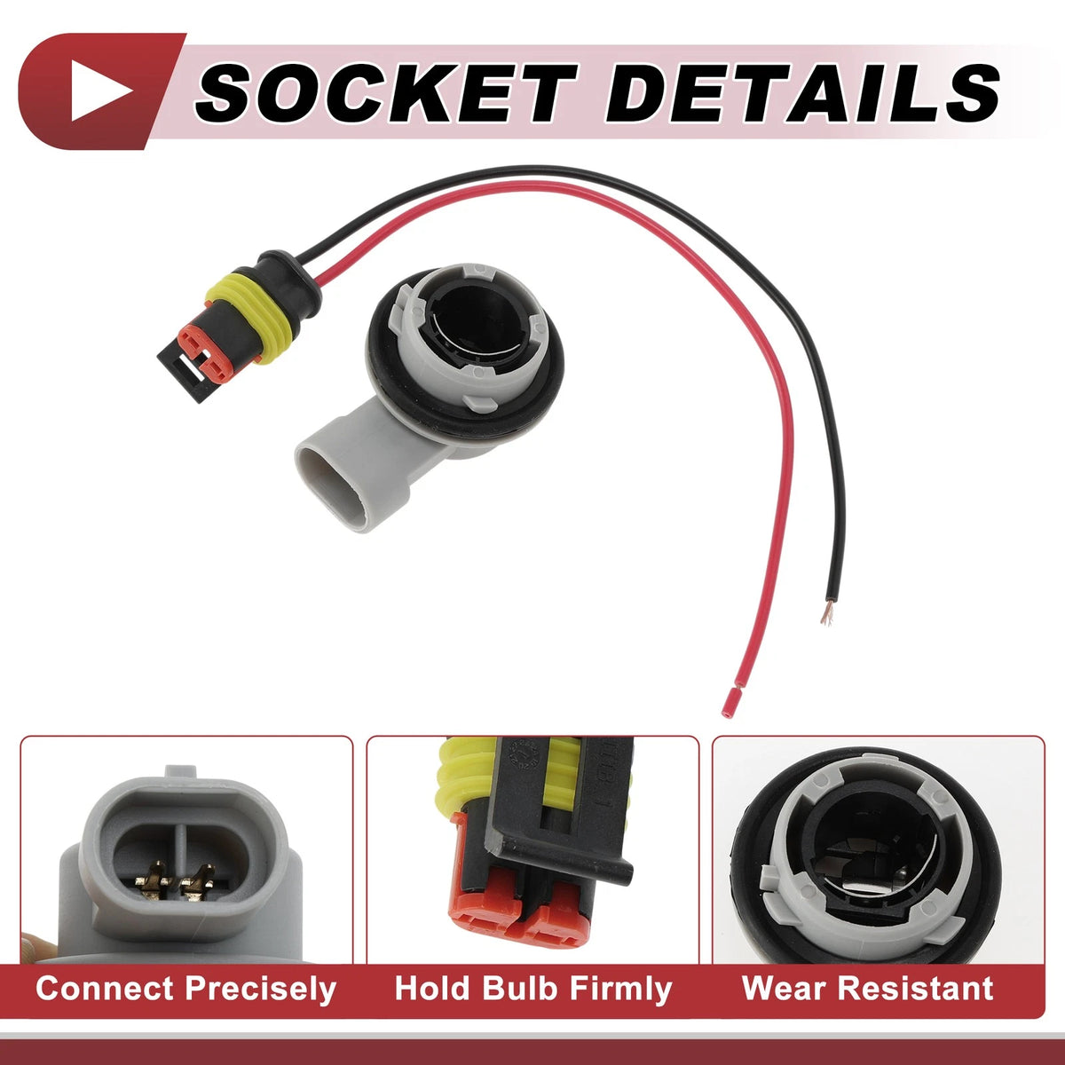 Set of 1 Tail Light Socket Wiring for Jeep Renegade (2016–2018) No.68285016AA