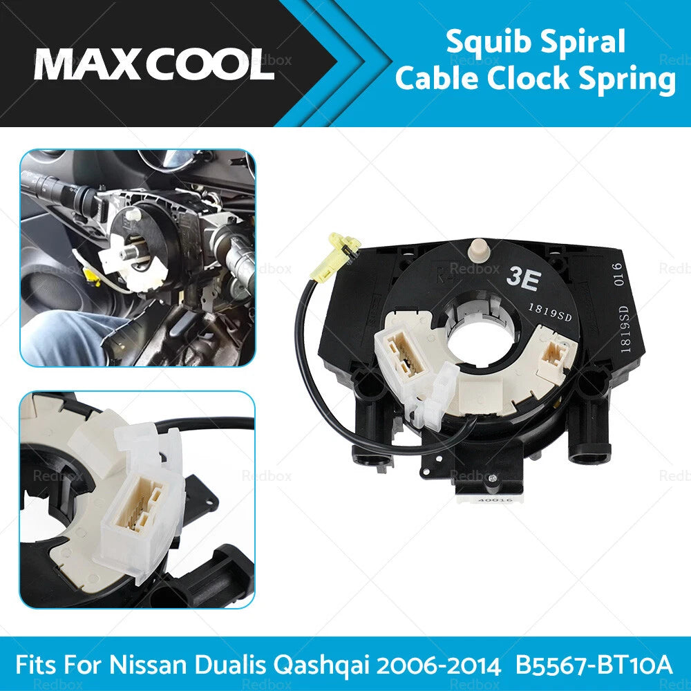 Clock Spring Spiral Cable for Nissan Navara Pathfinder X-Trail (2005–2016)