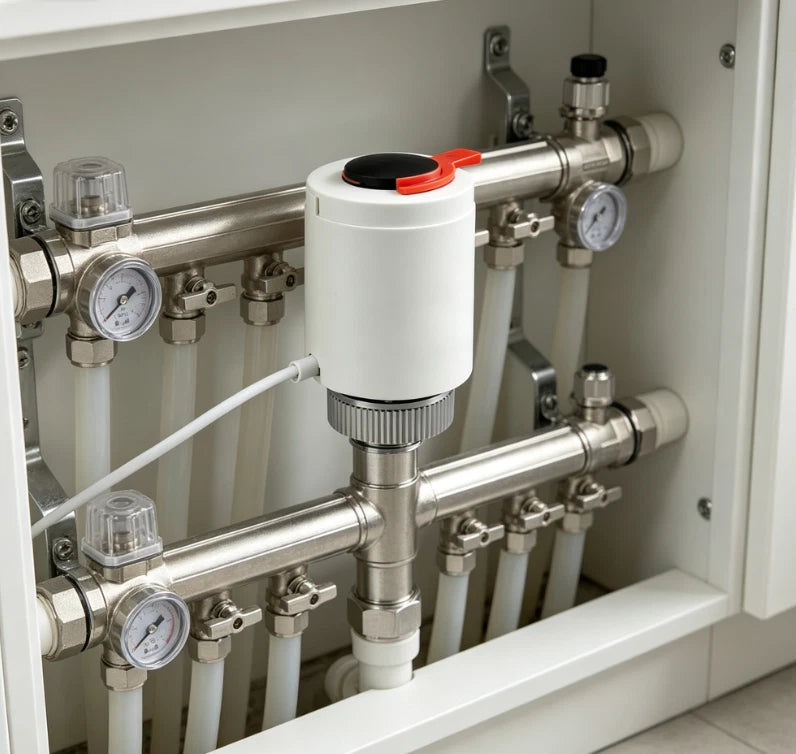 Electric Actuator for Hydronic Underfloor Heating M30x1.5mm 2W