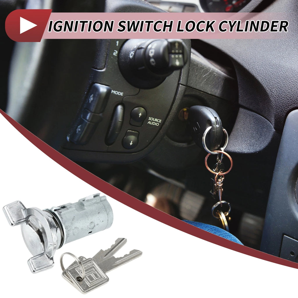 Ignition Lock Cylinder Replacement for Chevrolet GMC Buick Pontiac (1930–2002)