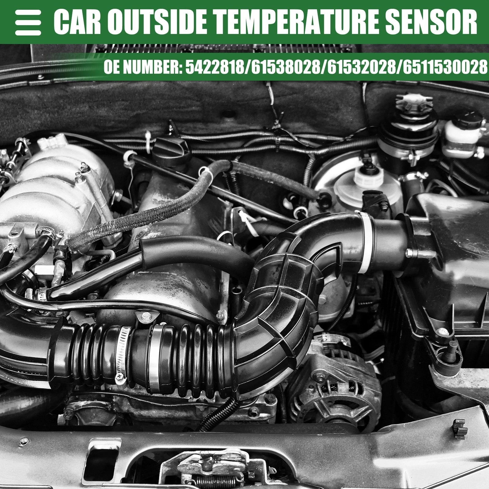 Air Intake Temperature Sensor for Mercedes-Benz C 220 Base (1996–1997)