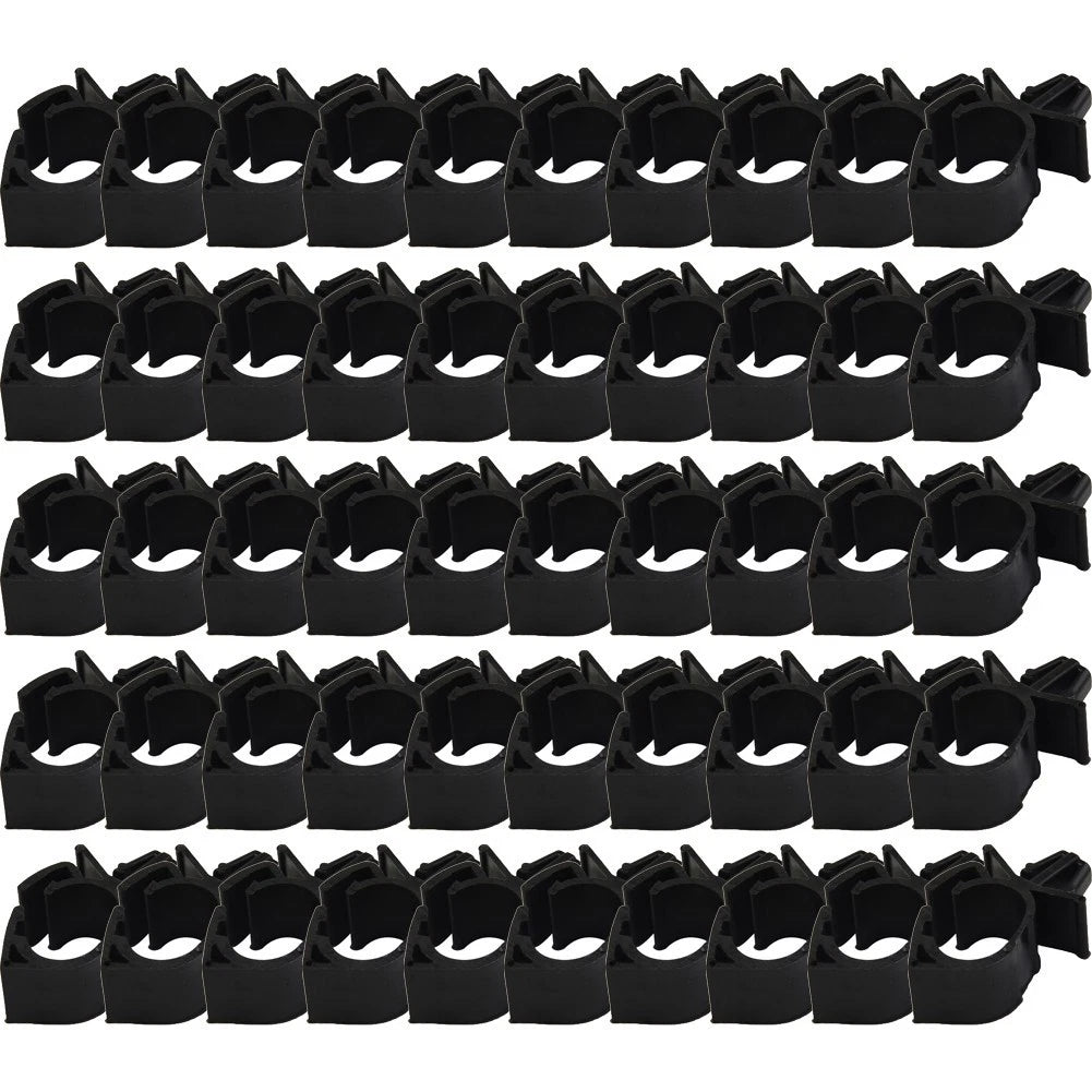 Set of 100 Car Wiring Harness Fasteners, Auto Wire Cable Clips